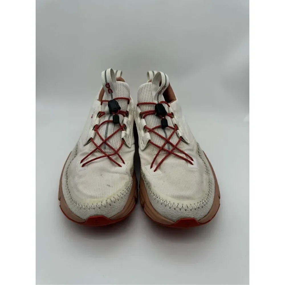 ON CLOUDAWAY ICE/CHILI RED GREY WHITE‎ RUNNING SHOES Women’s 10